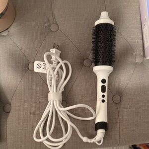 Professional White and Black Hair Styling Brush